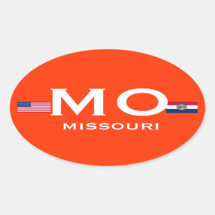 Missouri * European Oval Sticker