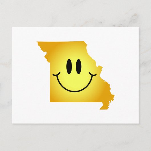 Missouri Face Briefkaart (Voorkant)