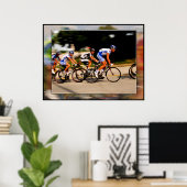 Missouri fietst grotere afdrukgrootte poster (Thuiskantoor)