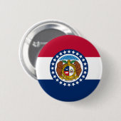 Missouri Flag Button (Voorkant /achterkant)