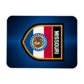 Missouri Flag Magneet (Horizontaal)