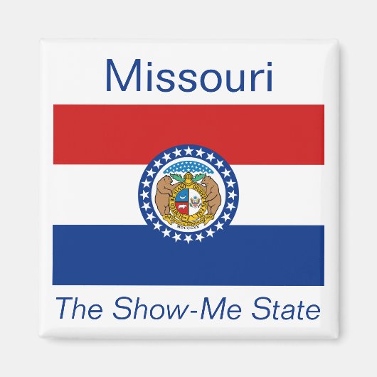 Missouri Flag Magnet (Voorkant)