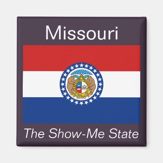 Missouri Flag Magnet (Voorkant)