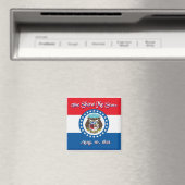 Missouri Flag Magnet (Insitu (Vaatwasser))