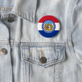 Missouri Flag Ronde Button 5,7 Cm (In situ)