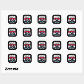 Missouri Flag Route 66 Shield Ronde Sticker (Vel)