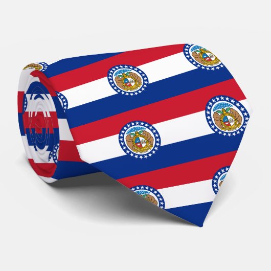 Missouri Flag Stropdas (Opgerold)