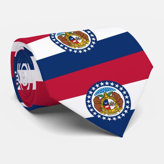 Missouri Flag Stropdas (Opgerold)