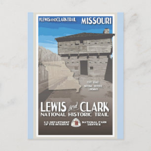  Missouri Fort Osage Revel Briefkaart