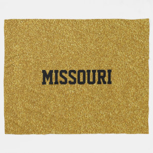 MISSOURI GOLD FLAKE Fleece Deken