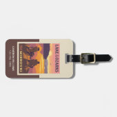 Missouri | Het meer van de Ozarks Bagagelabel (Voorkant horizontaal)