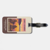 Missouri | Het meer van de Ozarks Bagagelabel (Achterkant horizontaal)