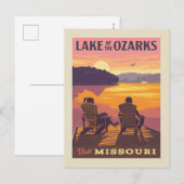 Missouri | Het meer van de Ozarks Briefkaart (Voorkant / Achterkant)