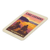 Missouri | Het meer van de Ozarks Magneet (Linkerzijde)