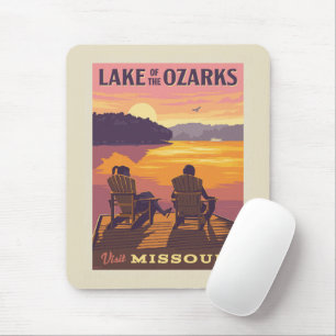 Missouri Het meer van de Ozarks Muismat