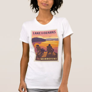 Missouri Het meer van de Ozarks T-shirt