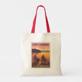 Missouri | Het meer van de Ozarks Tote Bag (Achterkant)