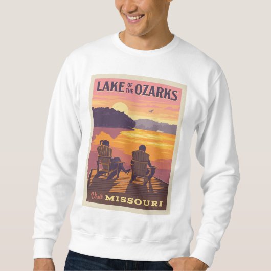 Missouri | Het meer van de Ozarks Trui (Voorkant)
