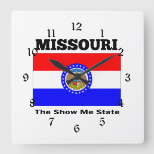 Missouri, het Show van mij. Vierkante Klok