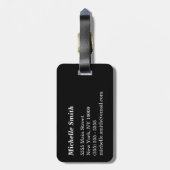 Missouri Home aangepaste tekst en kleur Bagagelabel (Achterkant verticaal)