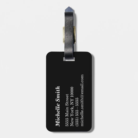 Missouri Home aangepaste tekst en kleur Bagagelabel (Achterkant verticaal)