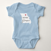 Missouri Home Grown State T-shirt (Voorkant)