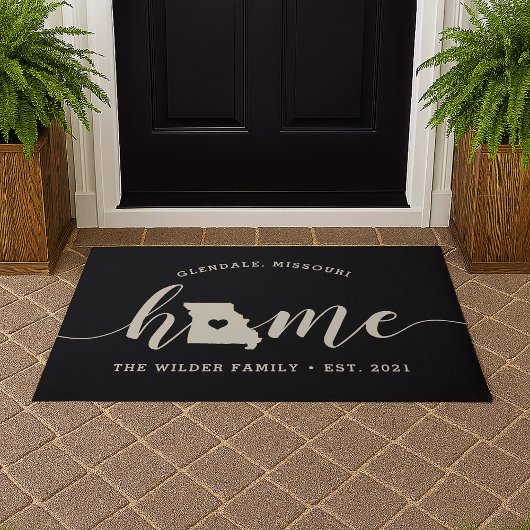 Missouri Home Staat Gepersonaliseerd Deurmat