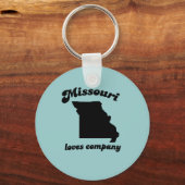 Missouri houdt van bedrijf sleutelhanger (Voorkant)