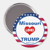 Missouri HOUDT VAN TRUMP Patriottische Koelkast Magneet (Voorkant / Achterkant)