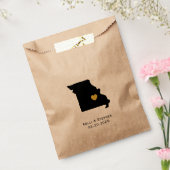 Missouri-huwelijksgunstzakjes, cadeautasjes bedankzakje (Gezegeld)