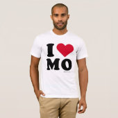 MISSOURI - "I LOVE MO" "I LOVE MISSOURI"  T-SHIRT (Voorkant volledig)