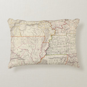 Missouri, Ill, Ky, Tenn, Ala, Miss Ark Accent Kussen