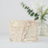 Missouri, Ill, Ky, Tenn, Ala, Miss Ark Briefkaart (Staand voorkant)