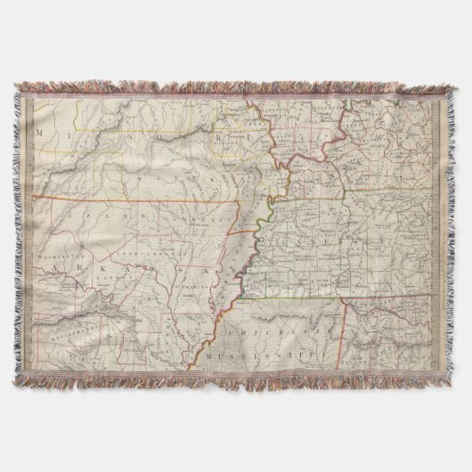 Missouri, Ill, Ky, Tenn, Ala, Miss Ark Deken (Voorkant)
