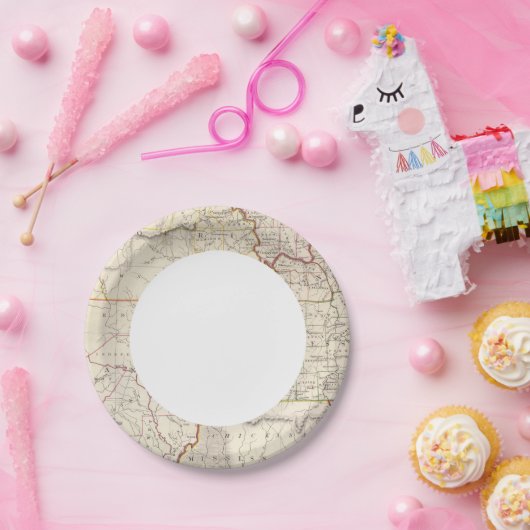 Missouri, Ill, Ky, Tenn, Ala, Miss Ark Papieren Bordje (Feest)