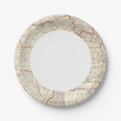 Missouri, Ill, Ky, Tenn, Ala, Miss Ark Papieren Bordje (Voorkant)