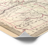 Missouri, Ill, Ky, Tenn, Ala, Miss Ark Poster (Hoek)