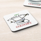 Missouri is Paddlefish Land Bier Onderzetter (Linkerzijde)