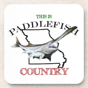 Missouri is Paddlefish Land Bier Onderzetter
