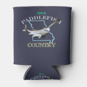 Missouri is Paddlefish Land Blikjeskoeler (Voorkant)