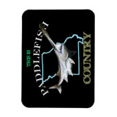 Missouri is Paddlefish Land Magneet (Verticaal)