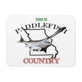 Missouri is Paddlefish Land Magneet (Horizontaal)