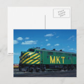 Missouri-Kansas-Texas Railroad EMD F-3a No. 67C, P Briefkaart (Voorkant / Achterkant)