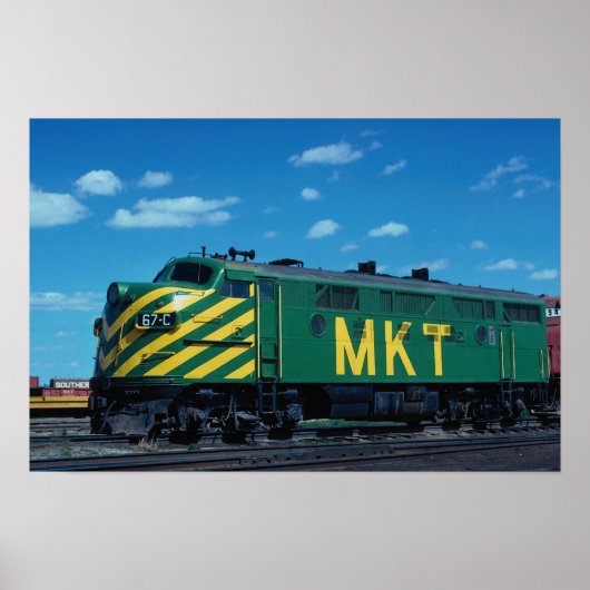 Missouri-Kansas-Texas RR, EMD F-3a Poster (Voorkant)