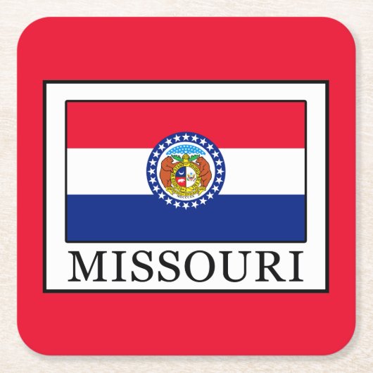Missouri Kartonnen Onderzetters (Voorkant)