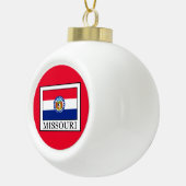 Missouri Keramische Bal Ornament (Rechts)