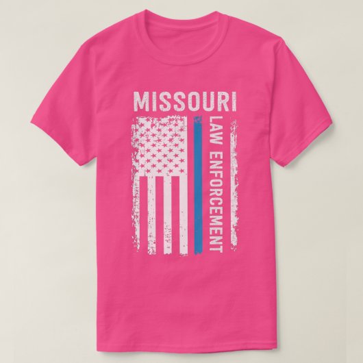 Missouri Law Enforcement T-shirt (Design voorkant)