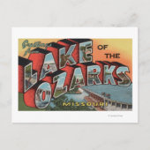 Missouri - Meer van de Ozarks 2 Briefkaart (Voorkant)