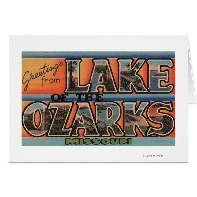 Missouri - Meer van de Ozarks 3 (Voorkant Horizontaal)
