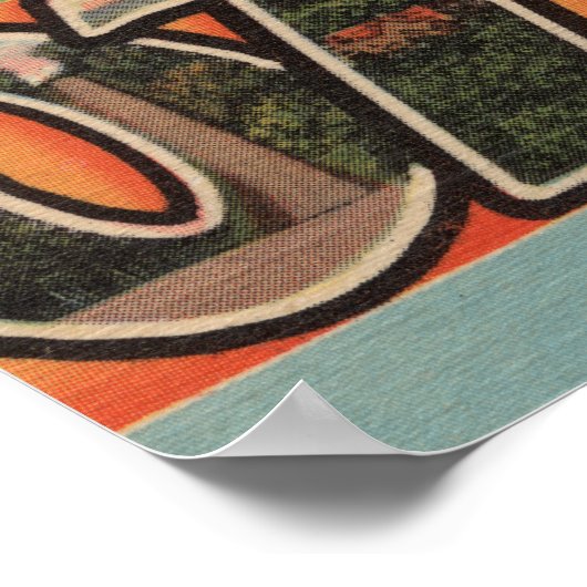 Missouri - Meer van de Ozarks 3 Poster (Hoek)